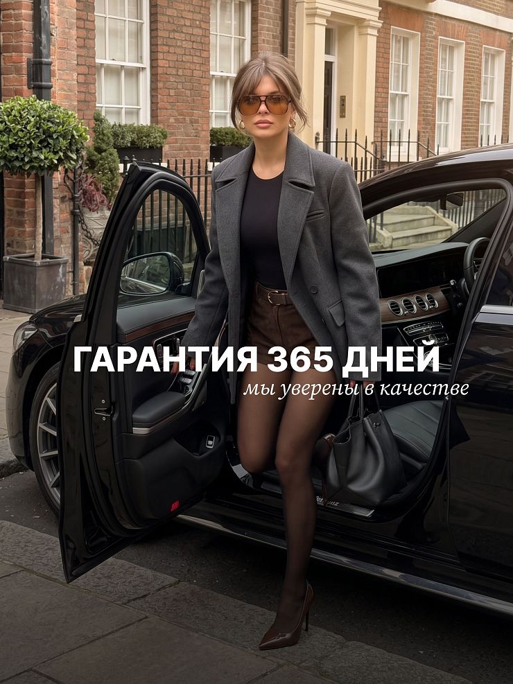 Пальто женское осеннее LAWINTER, темно-серое, модель 85205