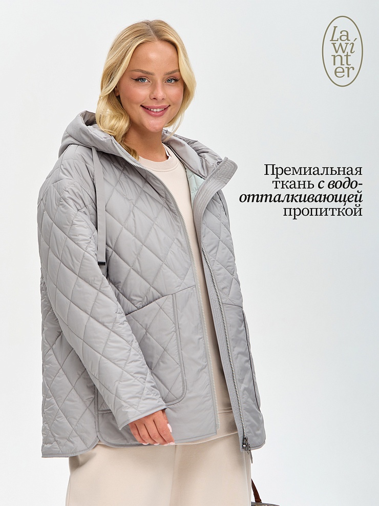 Куртка женская демисезонная LAWINTER, мята, модель 84856