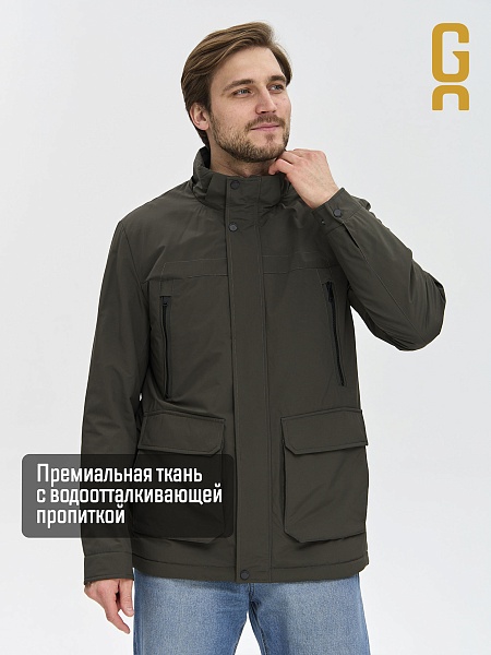Куртка мужская демисезонная GRIZMAN, хаки, модель 74744
