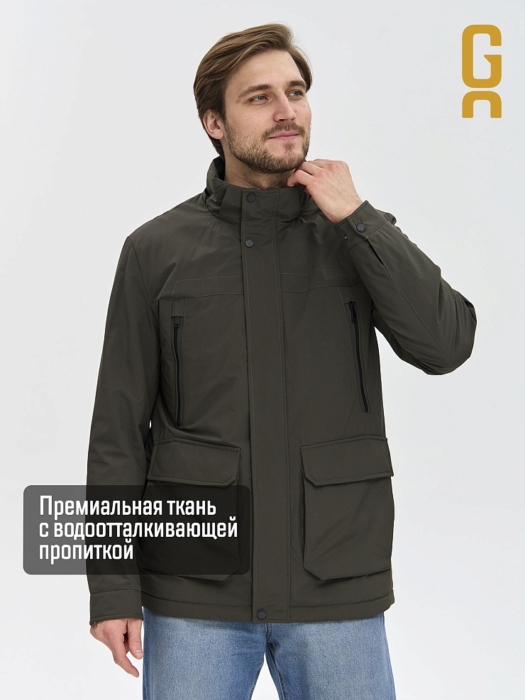 Куртка мужская демисезонная GRIZMAN, хаки, модель 74744