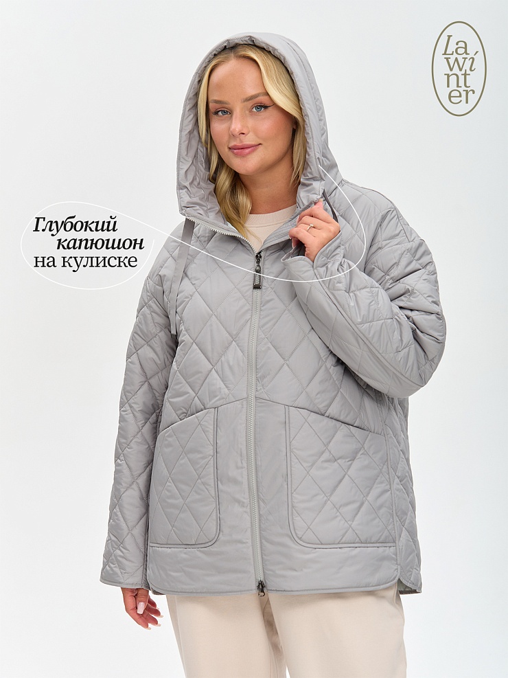 Куртка женская демисезонная LAWINTER, мята, модель 84856