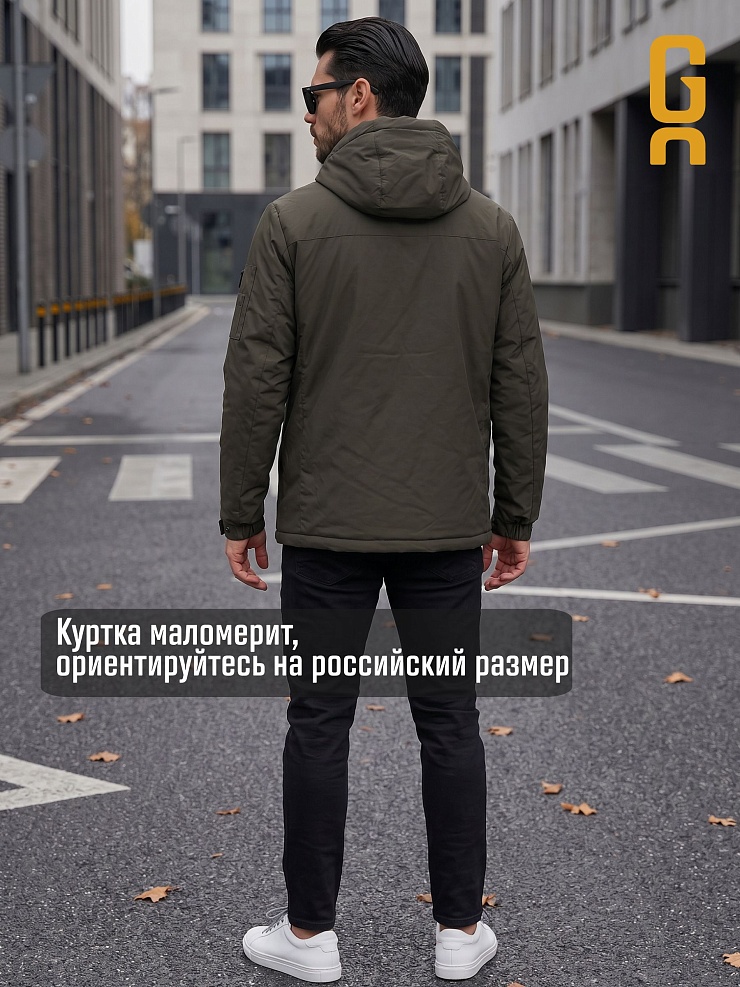 Куртка мужская демисезонная GRIZMAN, хаки, модель 74786