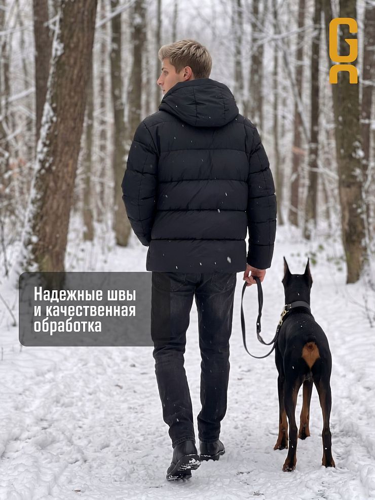 Куртка мужская зимняя GRIZMAN, темно-синяя, модель 75114