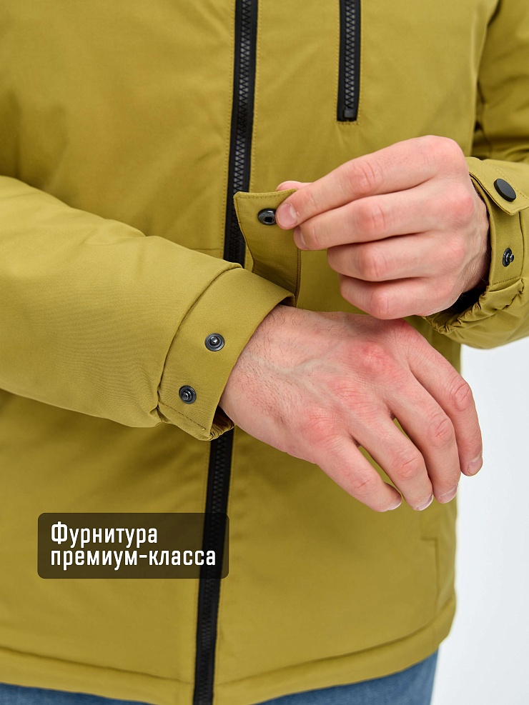Куртка мужская демисезонная GRIZMAN, лайм, модель 70479