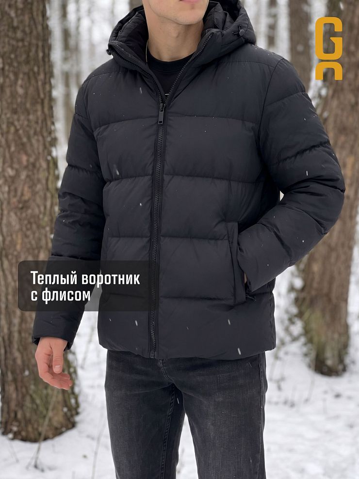 Куртка мужская зимняя GRIZMAN, темно-синяя, модель 75114