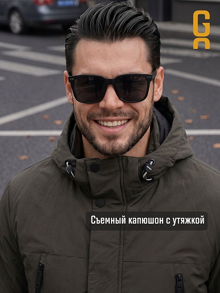 Куртка мужская демисезонная GRIZMAN, хаки, модель 74786