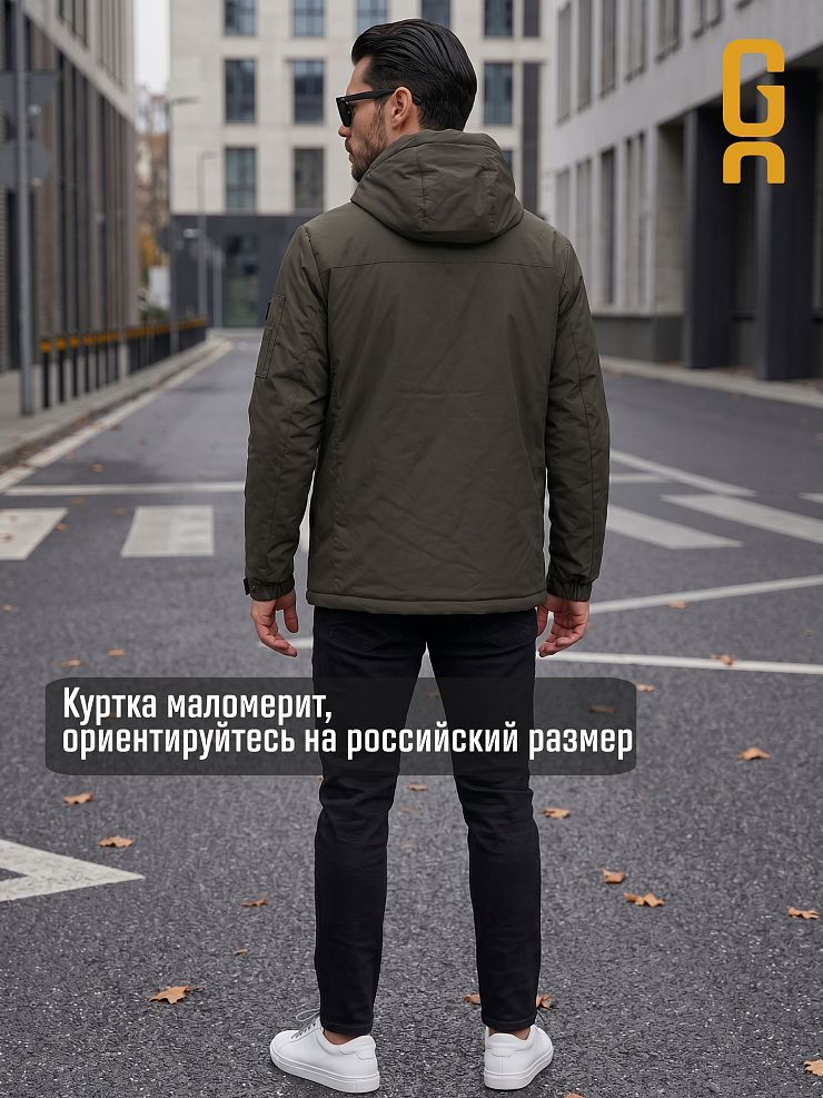 Куртка мужская демисезонная GRIZMAN, хаки, модель 74786