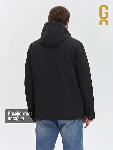 Куртка мужская демисезонная GRIZMAN, черная, модель 74744
