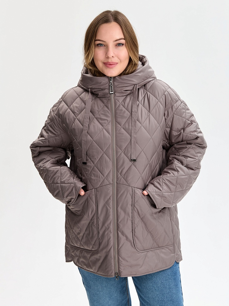 Куртка женская демисезонная LAWINTER, капучино, модель 84856