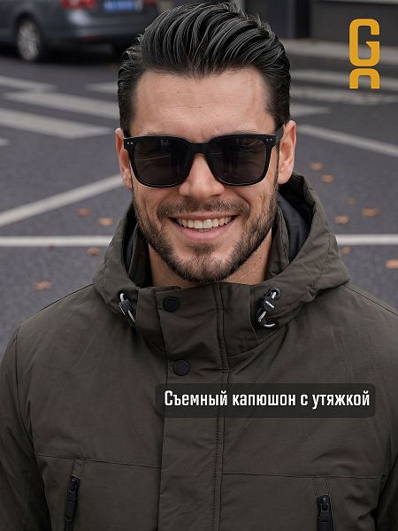 Куртка мужская демисезонная GRIZMAN, хаки, модель 74786