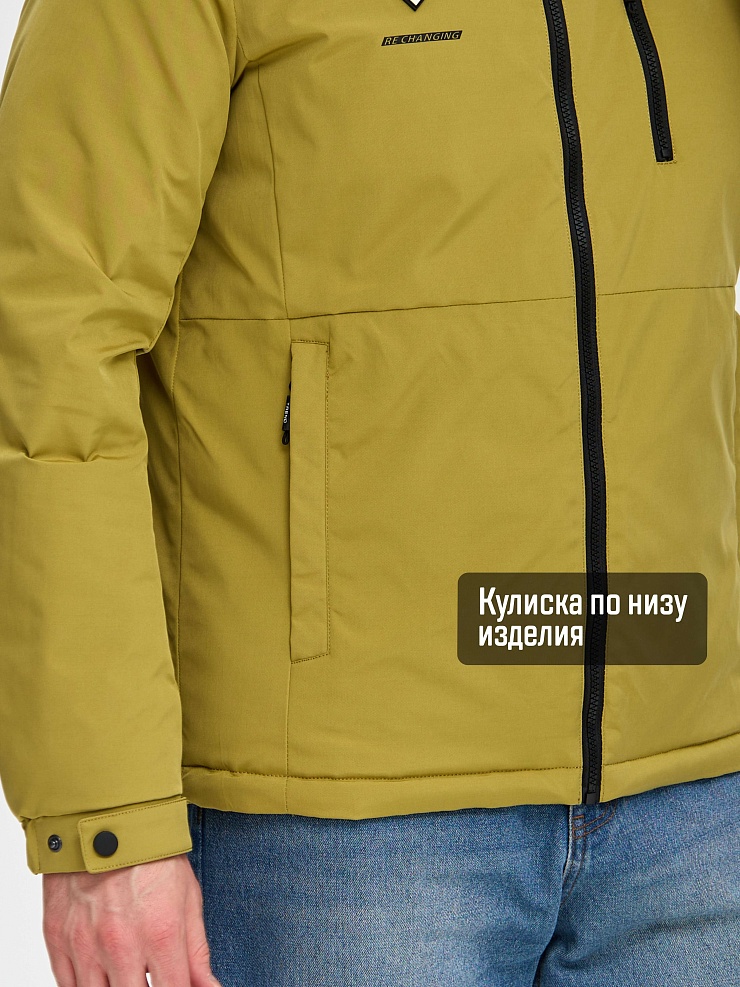 Куртка мужская демисезонная GRIZMAN, лайм, модель 70479
