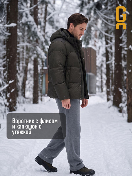 Куртка мужская зимняя GRIZMAN, хаки, модель 76238