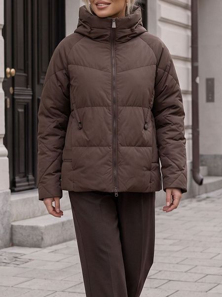 Куртка женская демисезонная LAWINTER, мокко, модель 84593